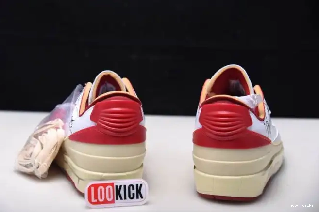 Cheap Low SP Red DJ4375-106 Jordan 2 White Retro Off-White 0408